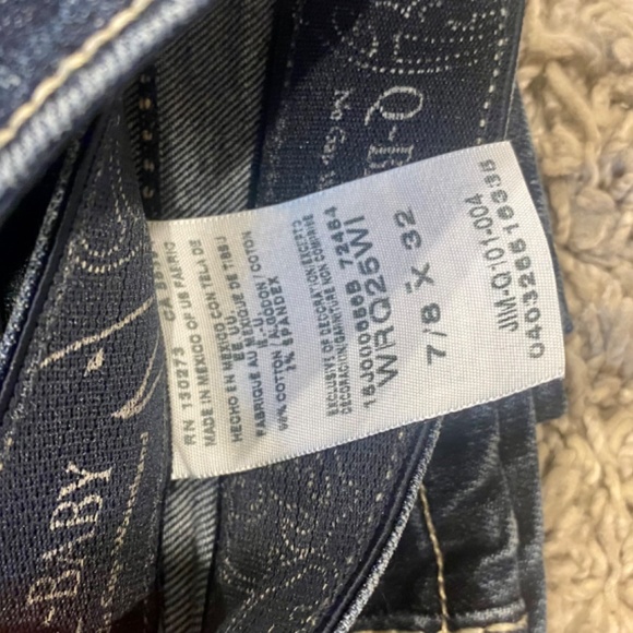 Women’s Wrangler® Ultimate Riding Jean- Q-Baby in size 7/8 x 32 - Picture 7 of 7